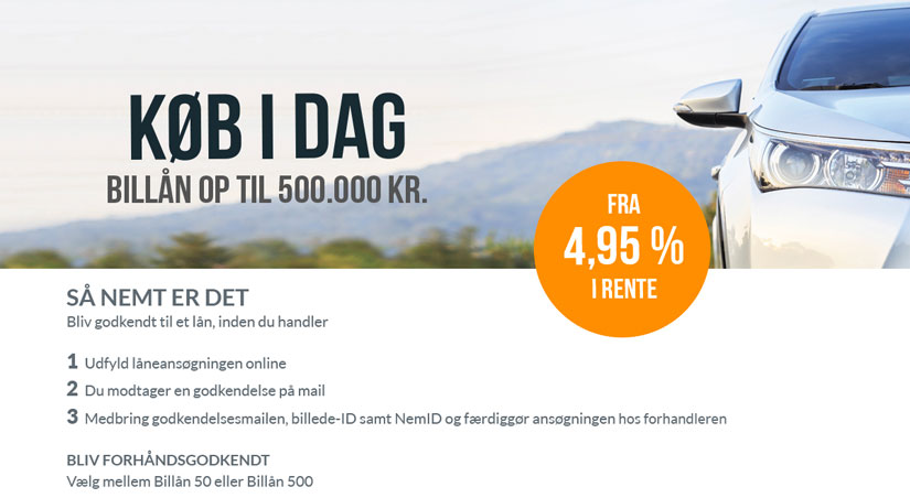 Finansiering - billån hos K2 biler - autoværksted i Ballerup